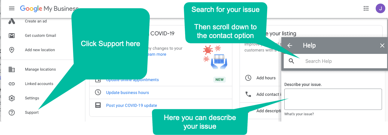 Contact Google review complaint