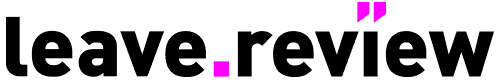 Leave a review logo