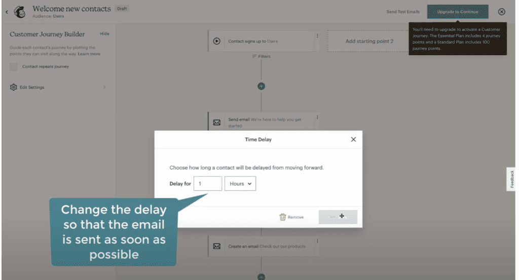 Google review automation - Recommended delay before sending