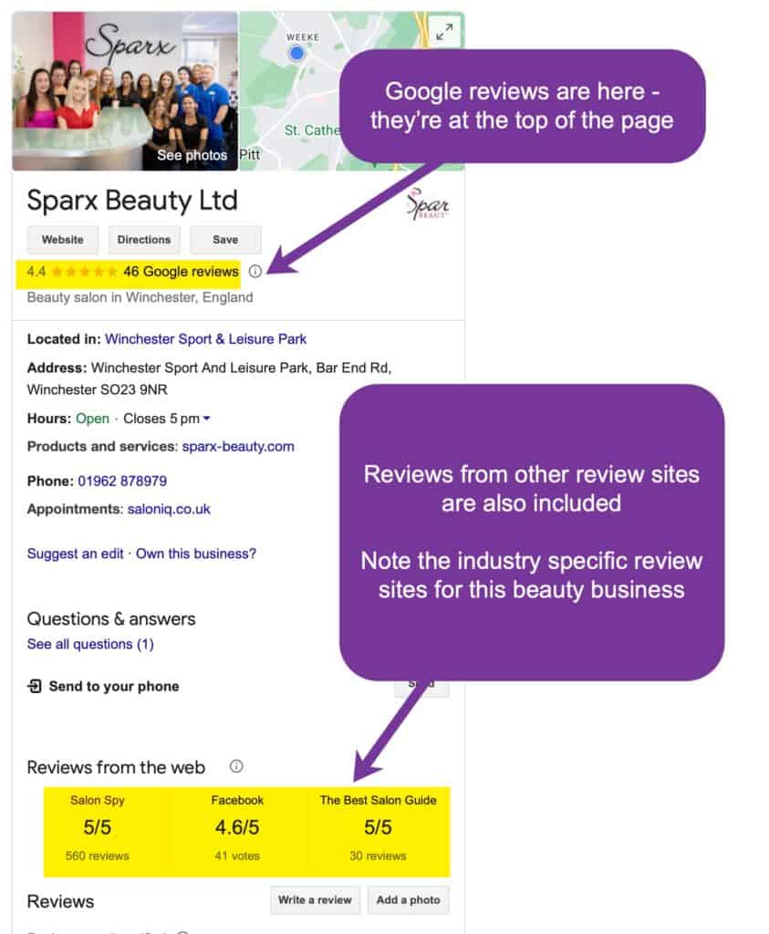 Industry Specific Review website